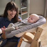 Stokke Tripp Trapp High Chair 2 with Newborn Set Natural with grey_2 - ANB Baby