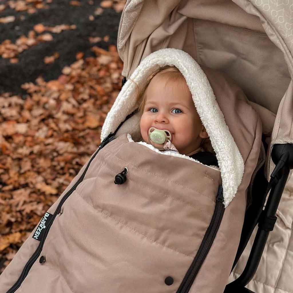 Stokke-YOYO-Footmuff-Taupe_10 - ANB Baby