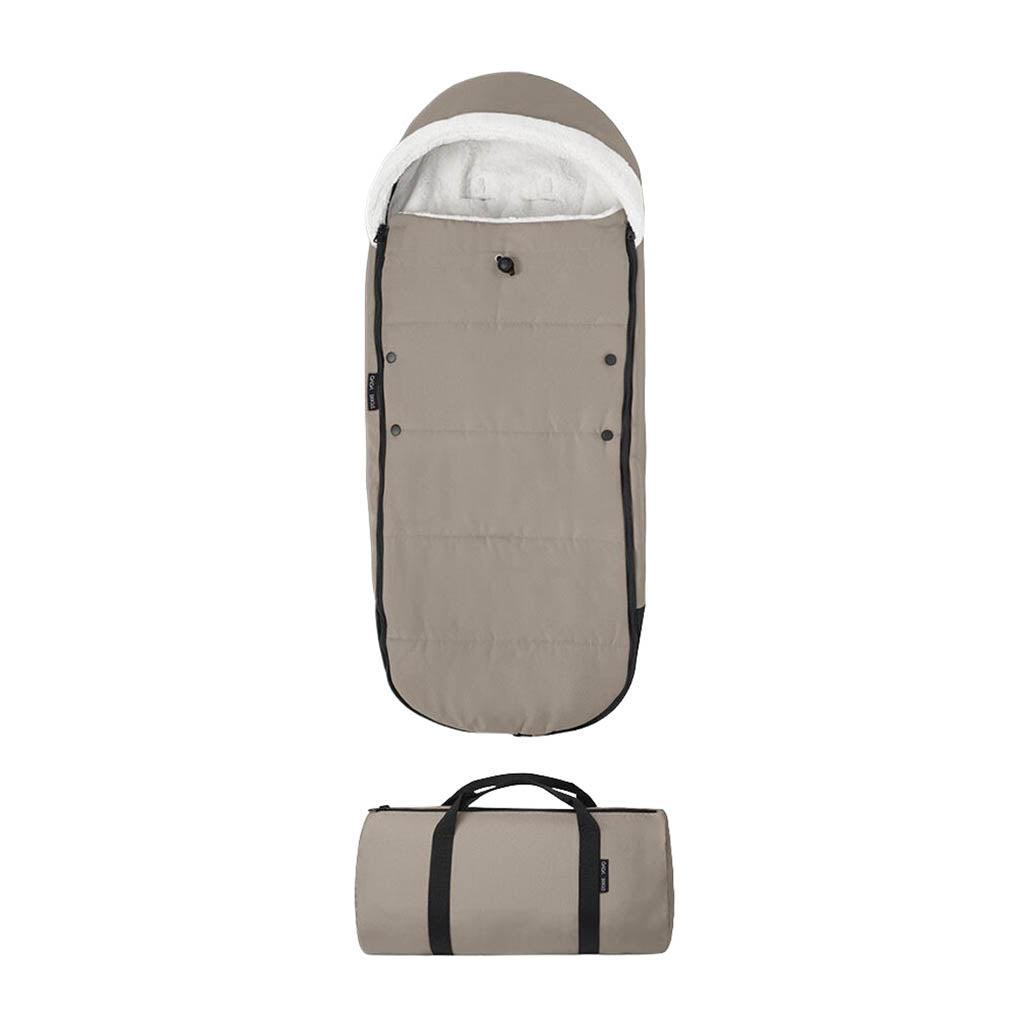 Stokke YOYO Footmuff, Black-Stroller Accessories-Stokke-Taupe-ANB Baby Store
