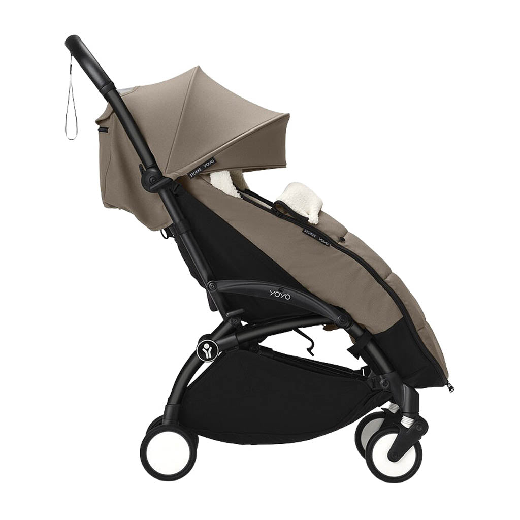 Stokke YOYO Footmuff-Taupe_3 - ANB Baby