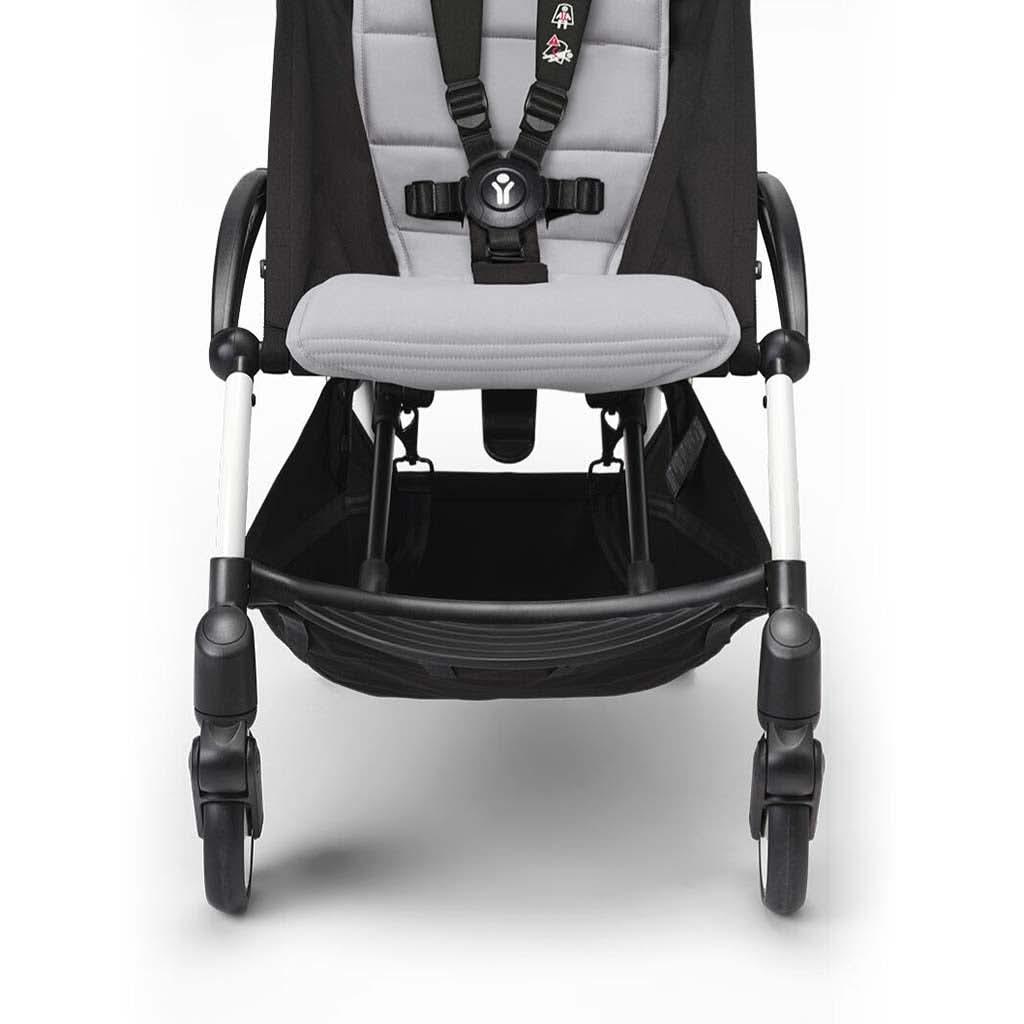 Stokke YOYO Lightweight Stroller from 6 Months-White Frame Stone_12 - ANB Baby