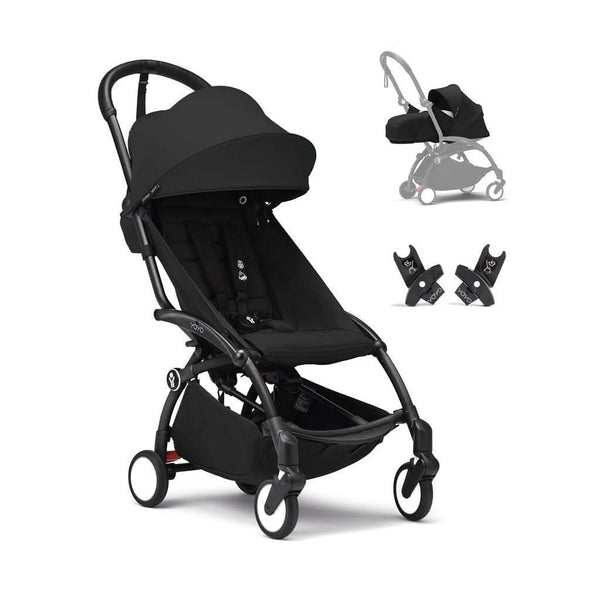 Stokke® YOYO³ Stroller Bundle with Newborn & Car Seat Adaptor