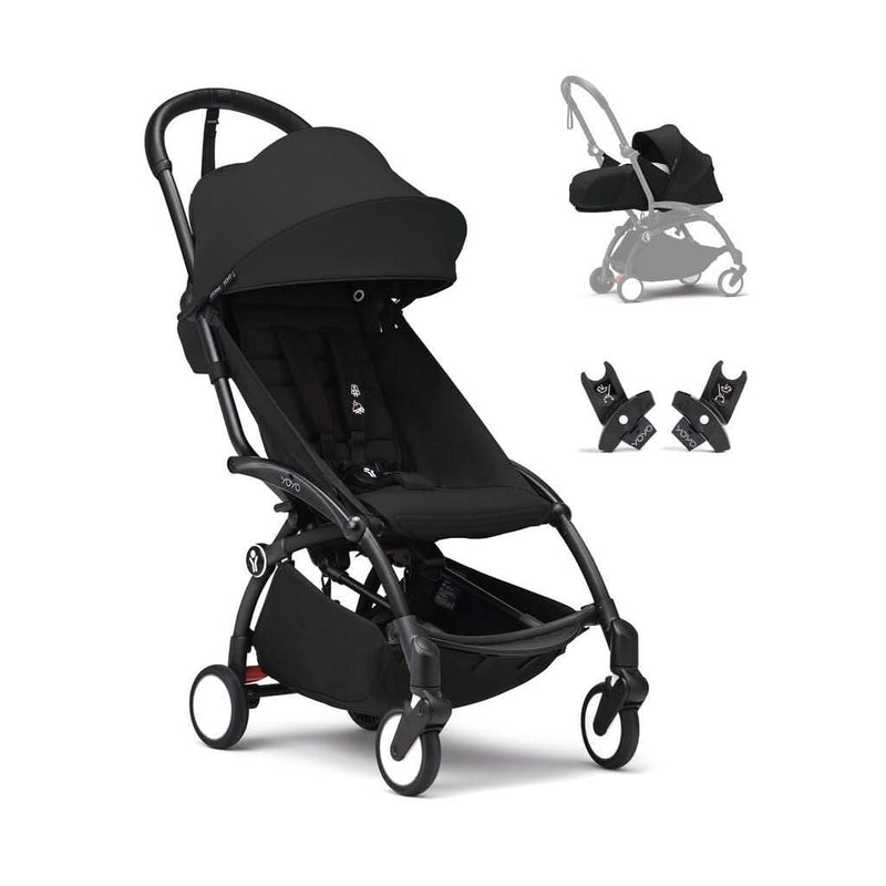 Stokke® YOYO³ Stroller Bundle with Newborn and Car Seat Adapter_1 - ANB Baby
