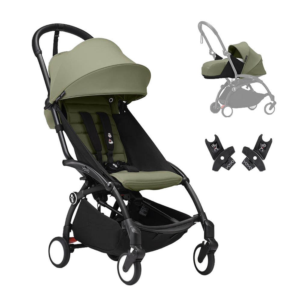 Stokke YOYO Stroller Bundle with Newborn and Car Seat Adaptor_7 - ANB Baby