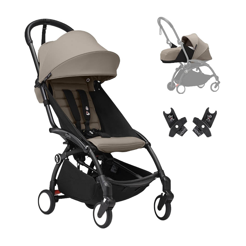 Stokke YOYO Stroller Bundle with Newborn and Car Seat Adaptor_8 - ANB Baby