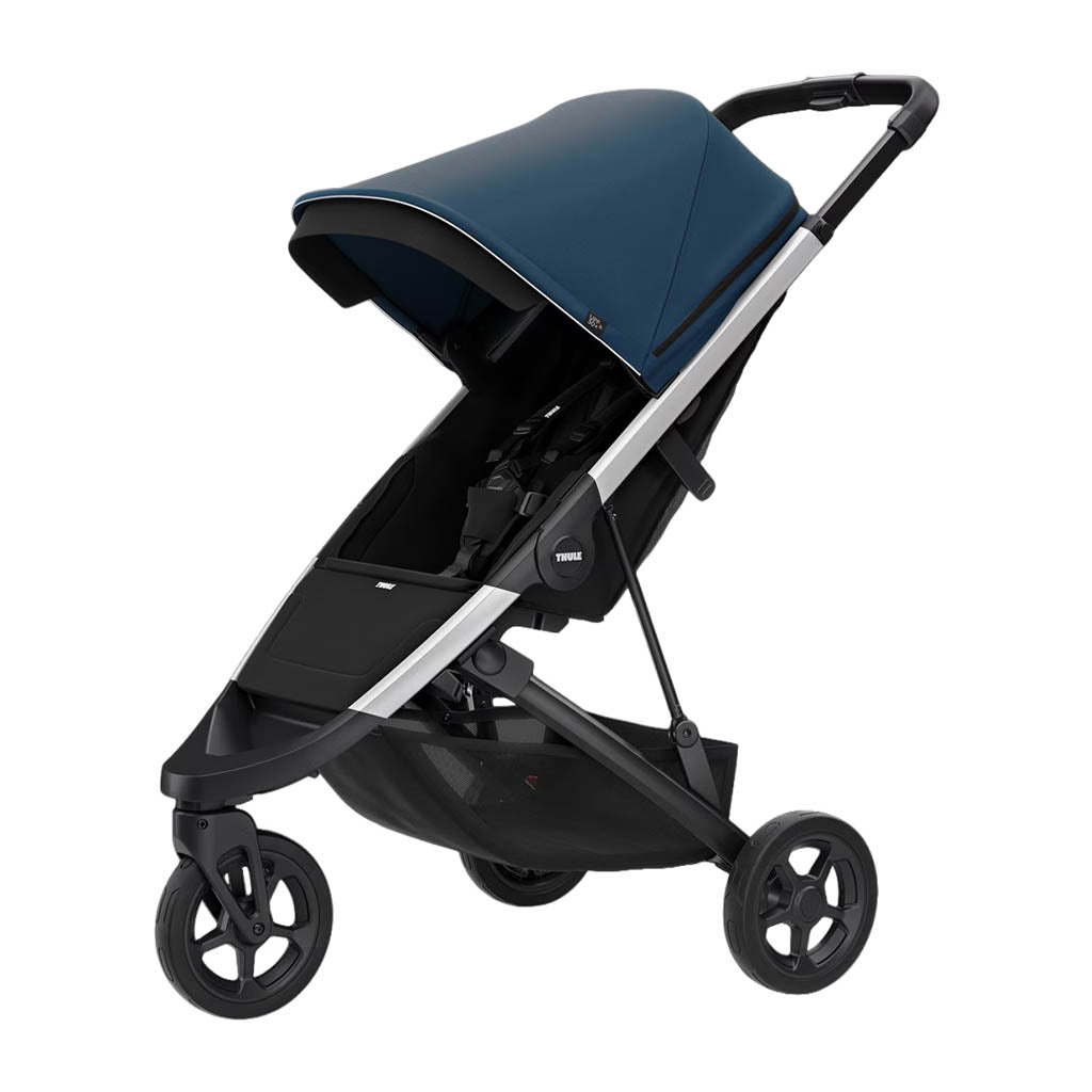 THULE Spring Stroller-Single Strollers-Thule-Alu / Majolica Blue-ANB Baby Store