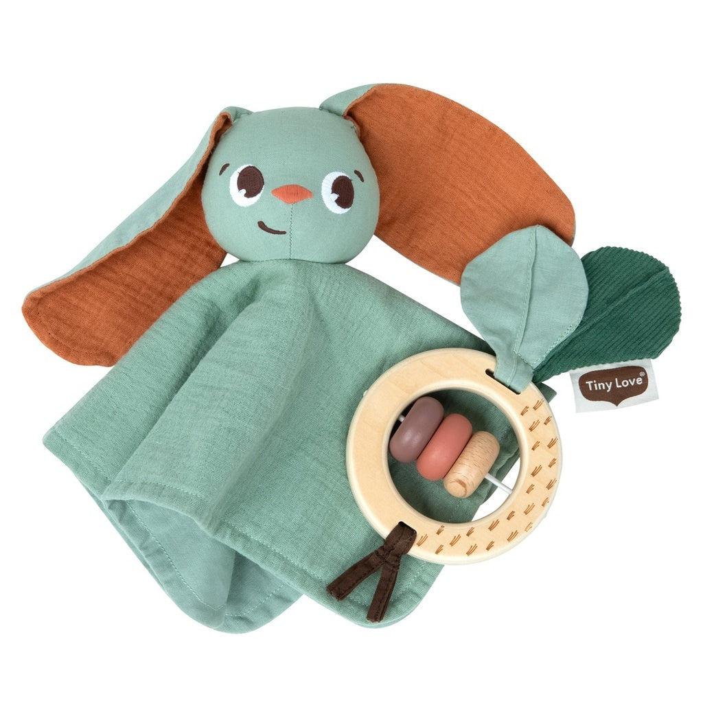 Tiny Love Bunny and Rattle Gift Set, Garden of Adventure-Baby Toys-Tiny Love-Bunny and Rattle-ANB Baby Store