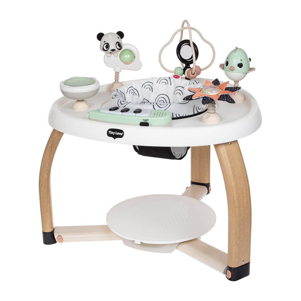 Tiny Love Infant and Toddler Stationary Activity Center-Walkers & Activity Centers-Tiny Love-Black & White-ANB Baby Store