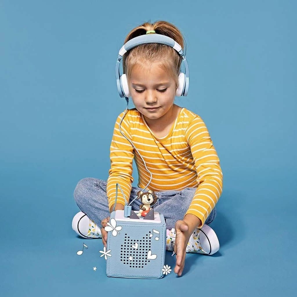 Tonies Foldable Headphones-Learning & S.T.E.M-Tonies-Blue-ANB Baby Store