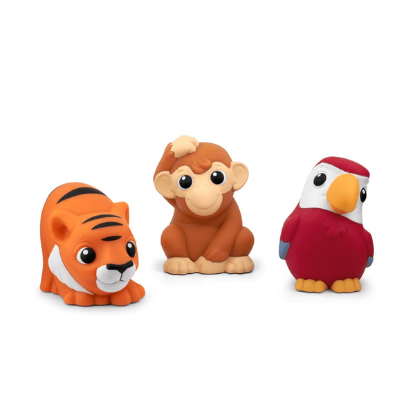 Tonies My First Tonies Soft Audio Toy, Jungle Set: Monkey, Parrot & Tiger