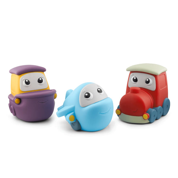 Tonies My First Tonies Soft Audio Toy, Travel Set: Airplane, Ship & Train