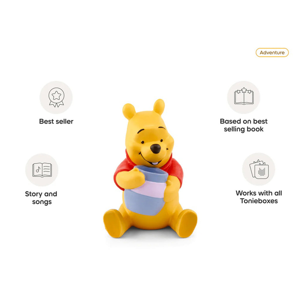 Tonies Toniebox 2 Screen-Free Play Set-Winnie The Pooh-Sunset Red_9 - ANB Baby