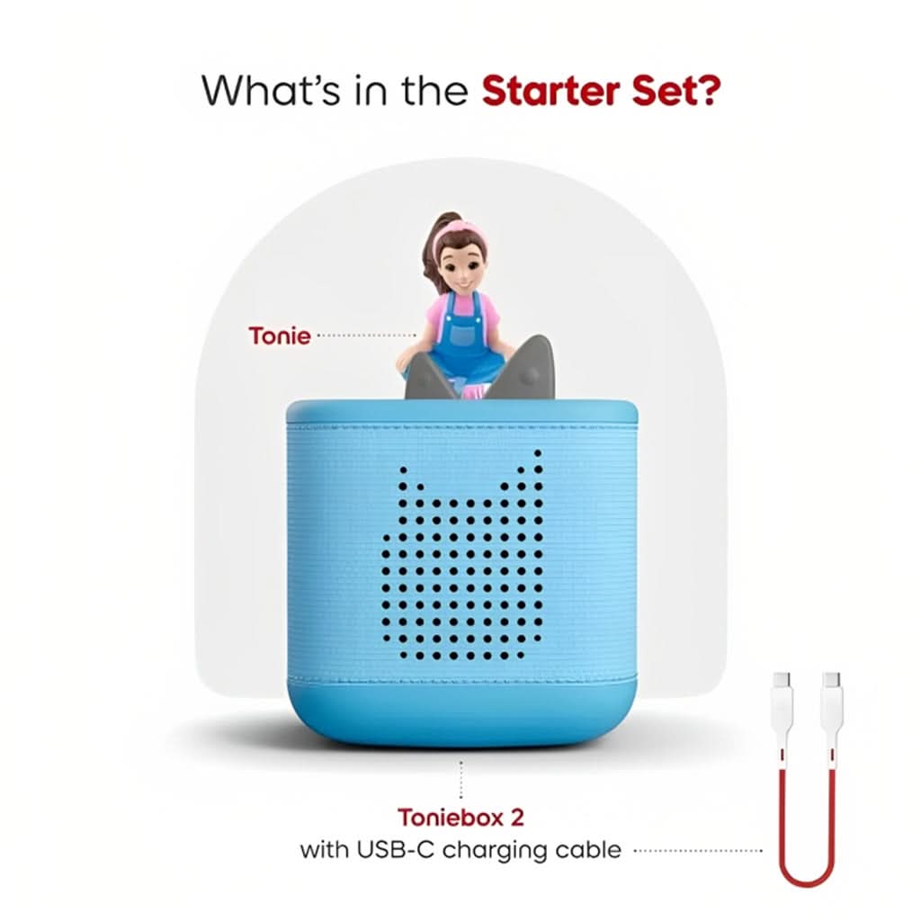 Tonies Toniebox 2 Screen-Free Starter Set-Ms. Rachel_4 - ANB Baby