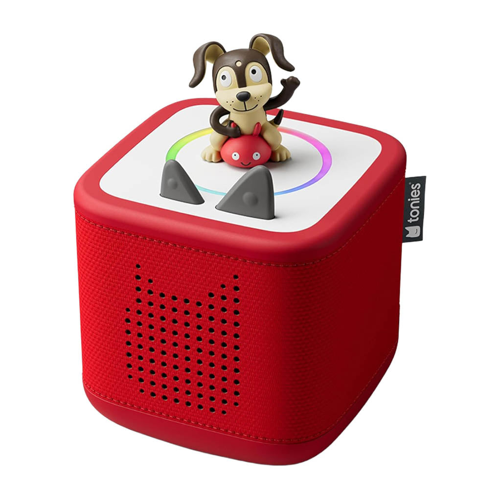 Tonies Toniebox 2 Screen-Free Starter Set, Playtime Puppy-Learning & S.T.E.M-Tonies-Sunset Red-ANB Baby Store