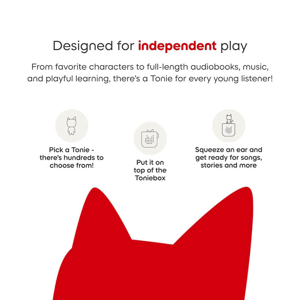 Tonies Toniebox 2 Screen-Free Starter Set-Playtime Puppy-Sunset Red_7 - ANB Baby