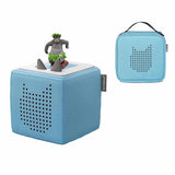 Tonies Toniebox Playtime Puppy Starter Set and Carry Case Light Blue with Tonies Audio Play Figurine, Jungle Book - ANB BABY