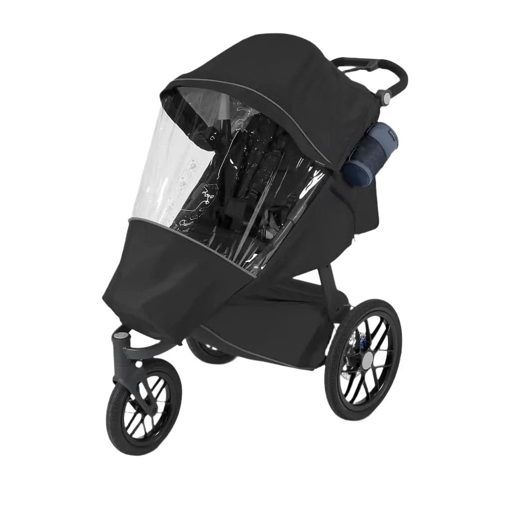 UPPAbaby Rain Shield for Ridge-Stroller Accessories-UPPAbaby-Black/Clear-ANB Baby Store