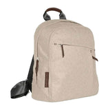 UPPAbaby Changing Backpack-Declan-Oat Melange Chestnut Leather - ANB Baby