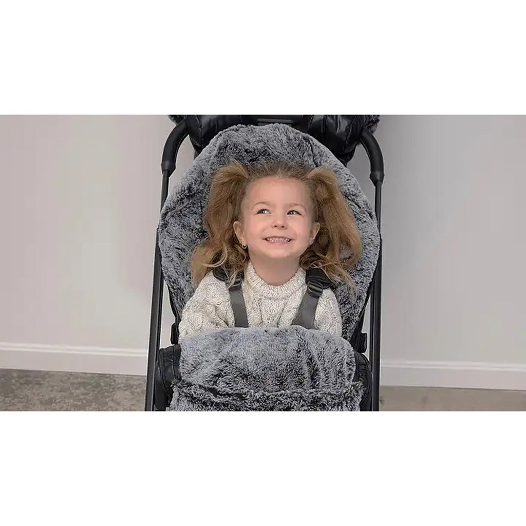 UPPAbaby CozyGanoosh Luxe Footmuff-Lyla-Onyx Nylon_9 - ANB Baby