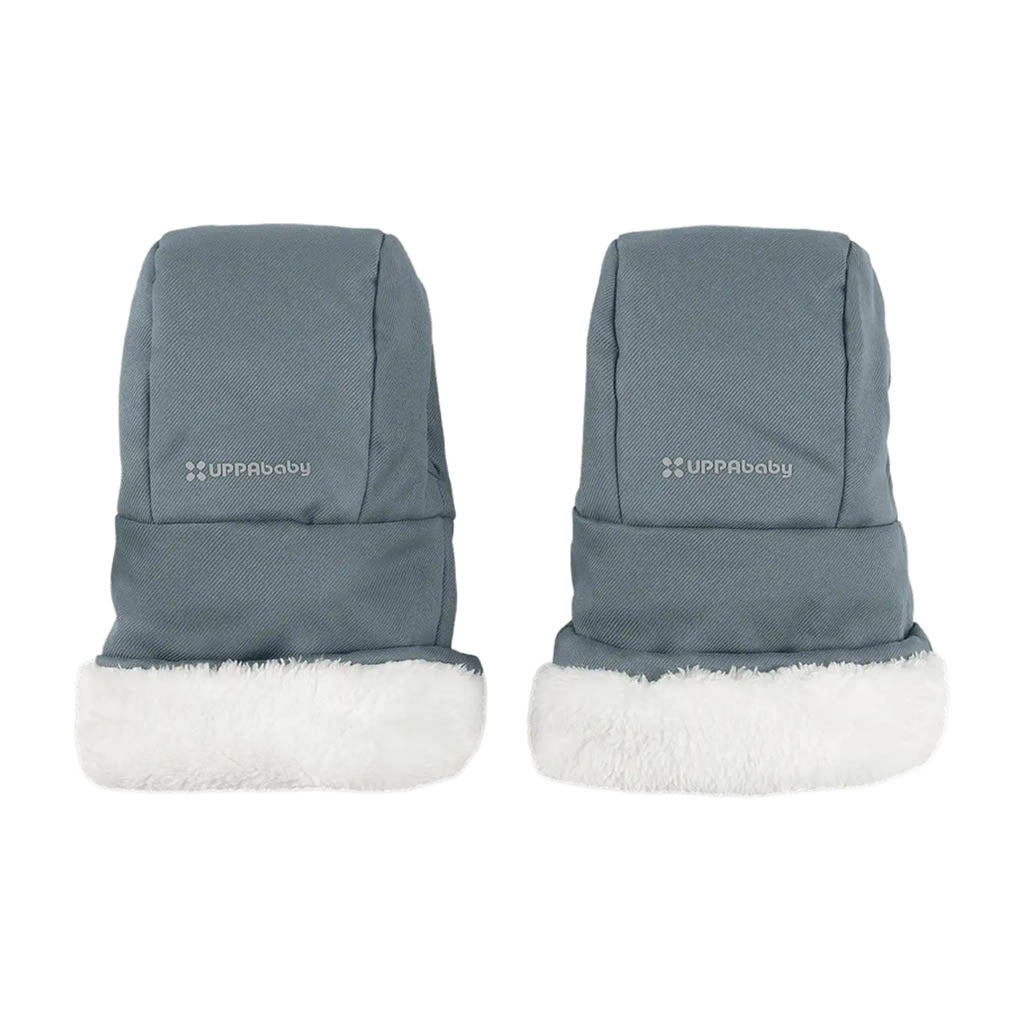 UPPAbaby CozyHandmuffs-Stroller Accessories-UPPAbaby-Callum/Dillan: Stone Blue-ANB Baby Store