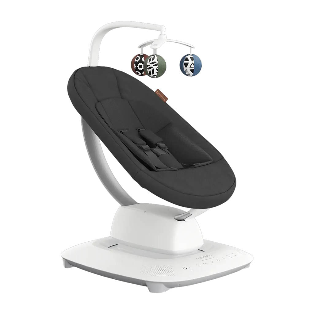 UPPAbaby Mamaroo Smart Swing Charlie Charcoal Melange_10 - ANB Baby