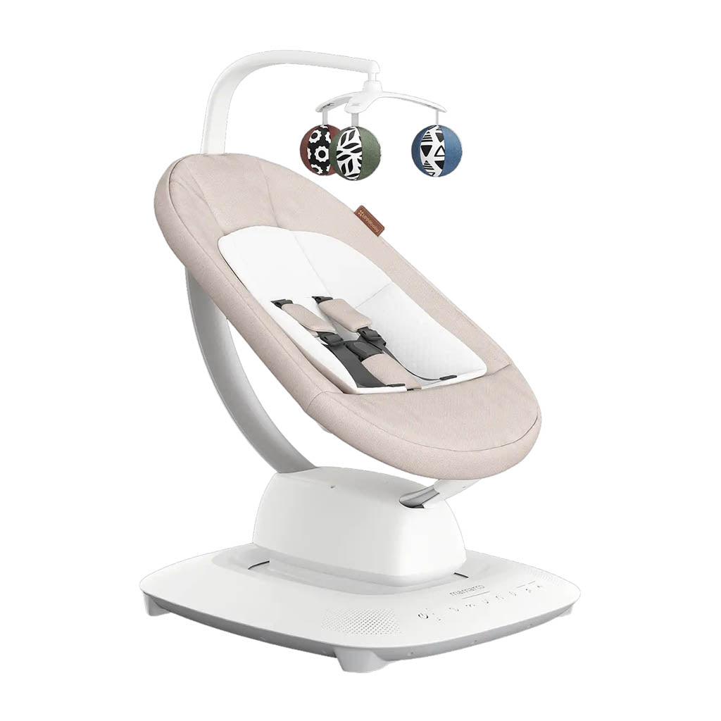 UPPAbaby Mamaroo Smart Swing-Bouncers & Rockers-UPPAbaby-Sand Melange-ANB Baby Store