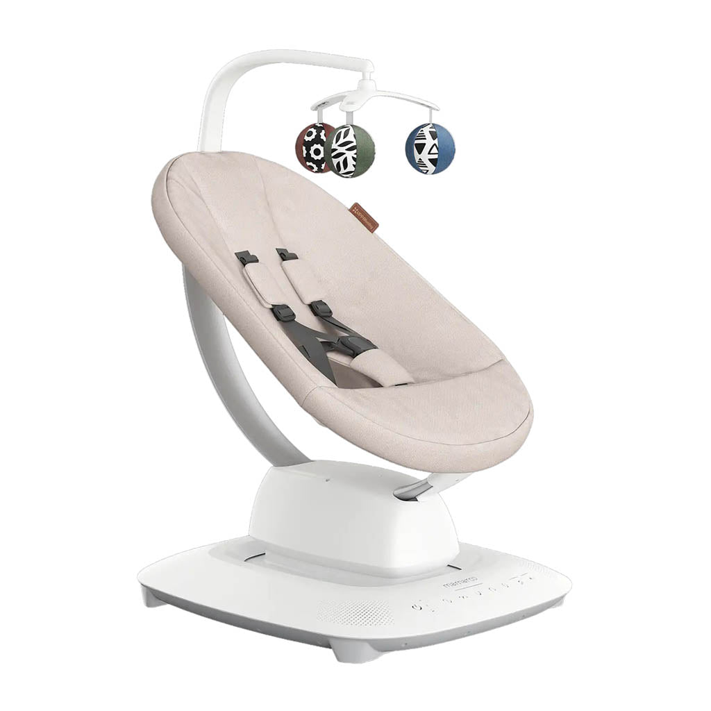 UPPAbaby Mamaroo Smart Swing Charlie Sand Melange_4 - ANB Baby