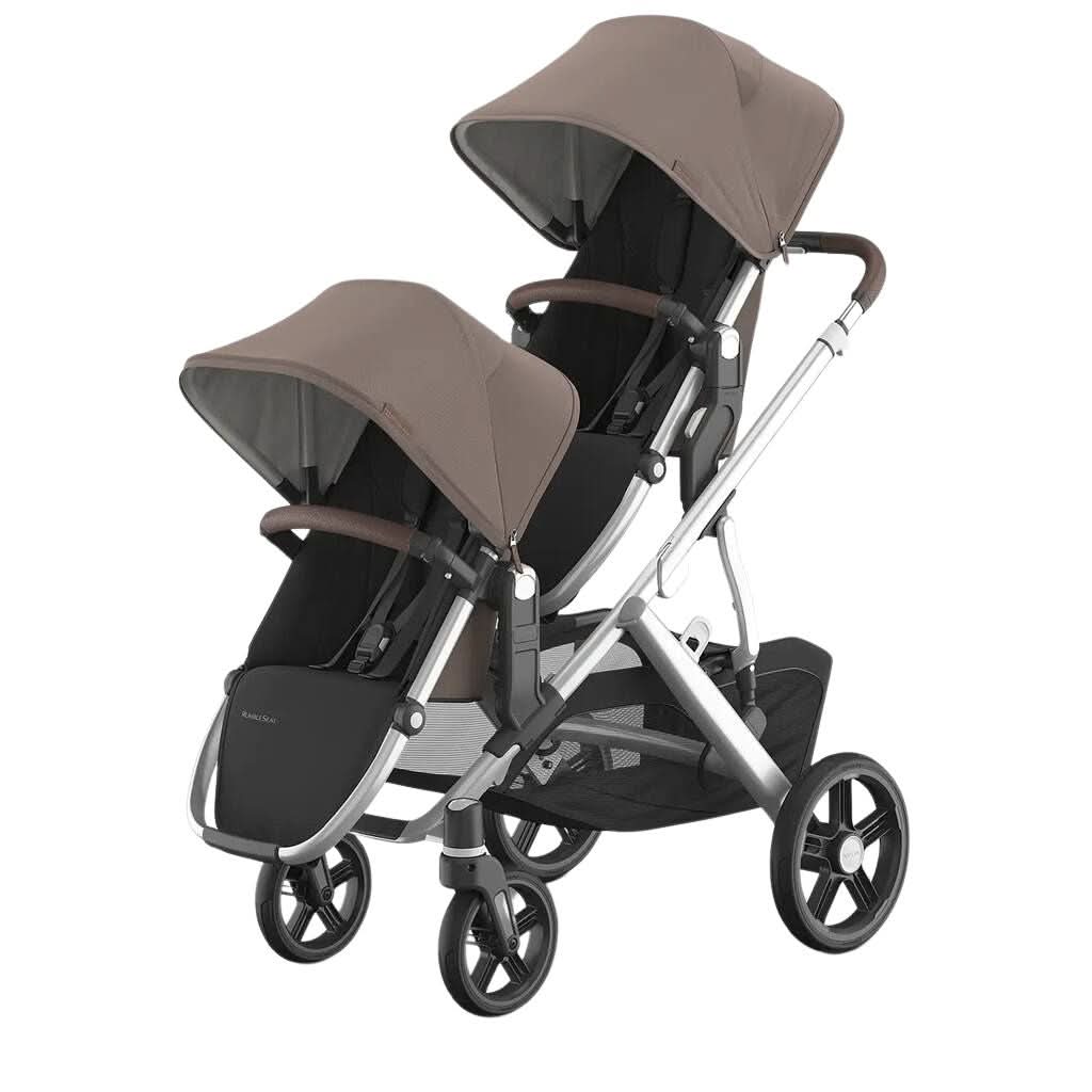 uppababy 2013 rumble seat UPPAbaby RumbleSeat V3, Julian: Dusty Blue / Carbon Frame / Chestnut Leather