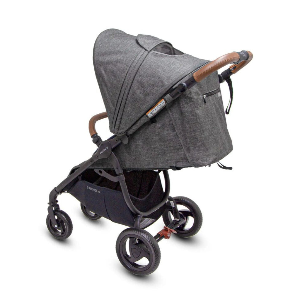 Valco Baby Snap 4 Trend Single Light Weight Stroller, Charcoal_3- ANB Baby