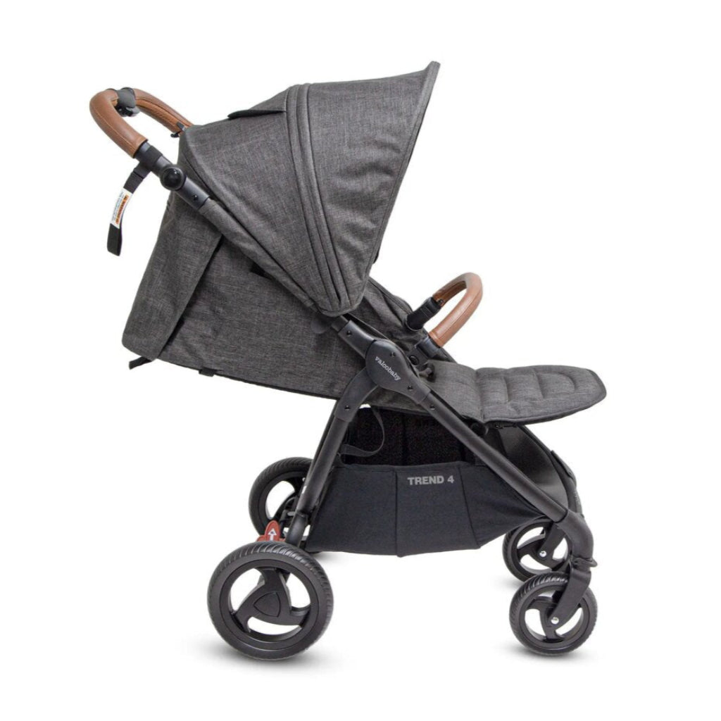 Valco Baby Snap 4 Trend Single Light Weight Stroller, Charcoal_6- ANB Baby