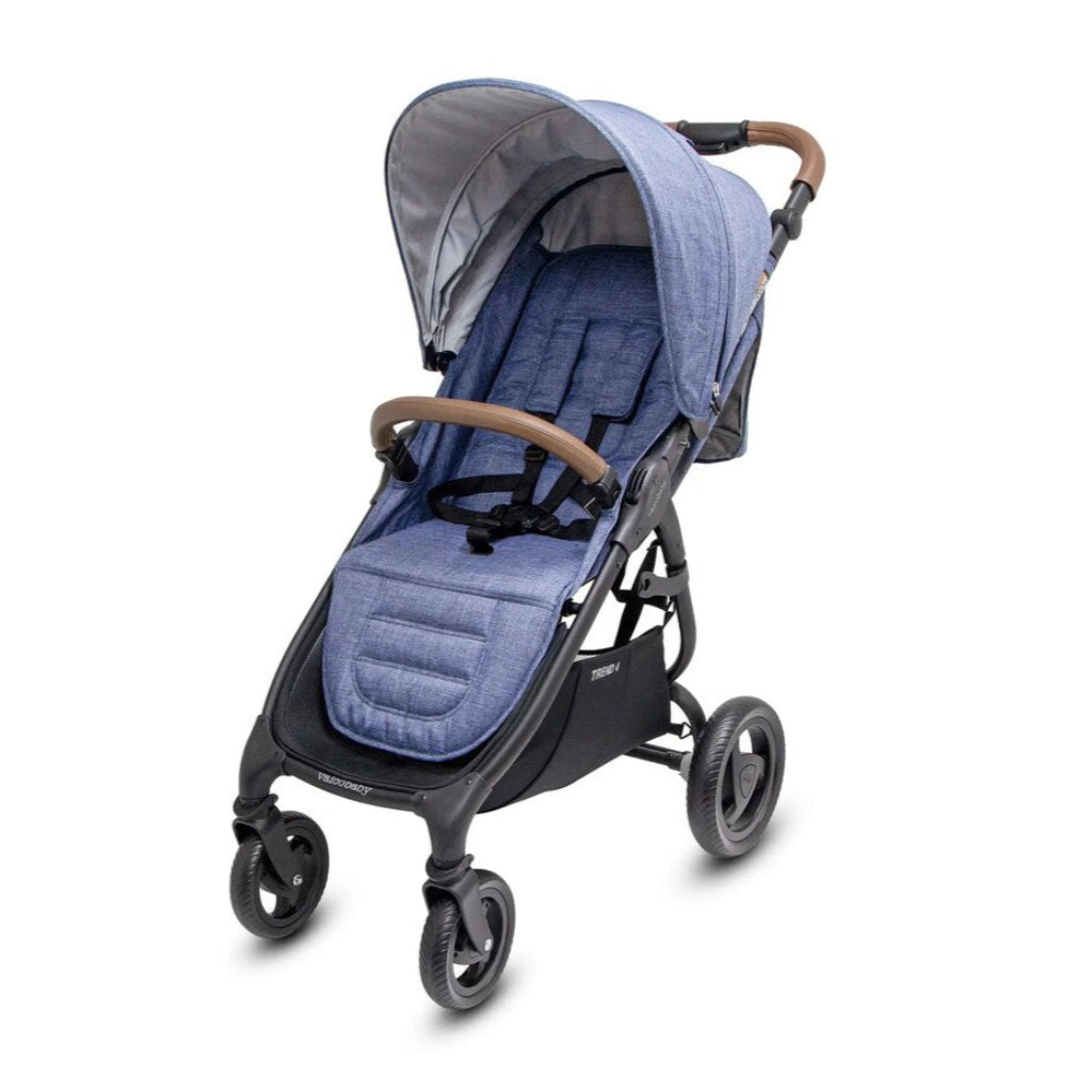 Valco Baby Snap 4 Trend Single Light Weight Stroller, Denim- ANB Baby