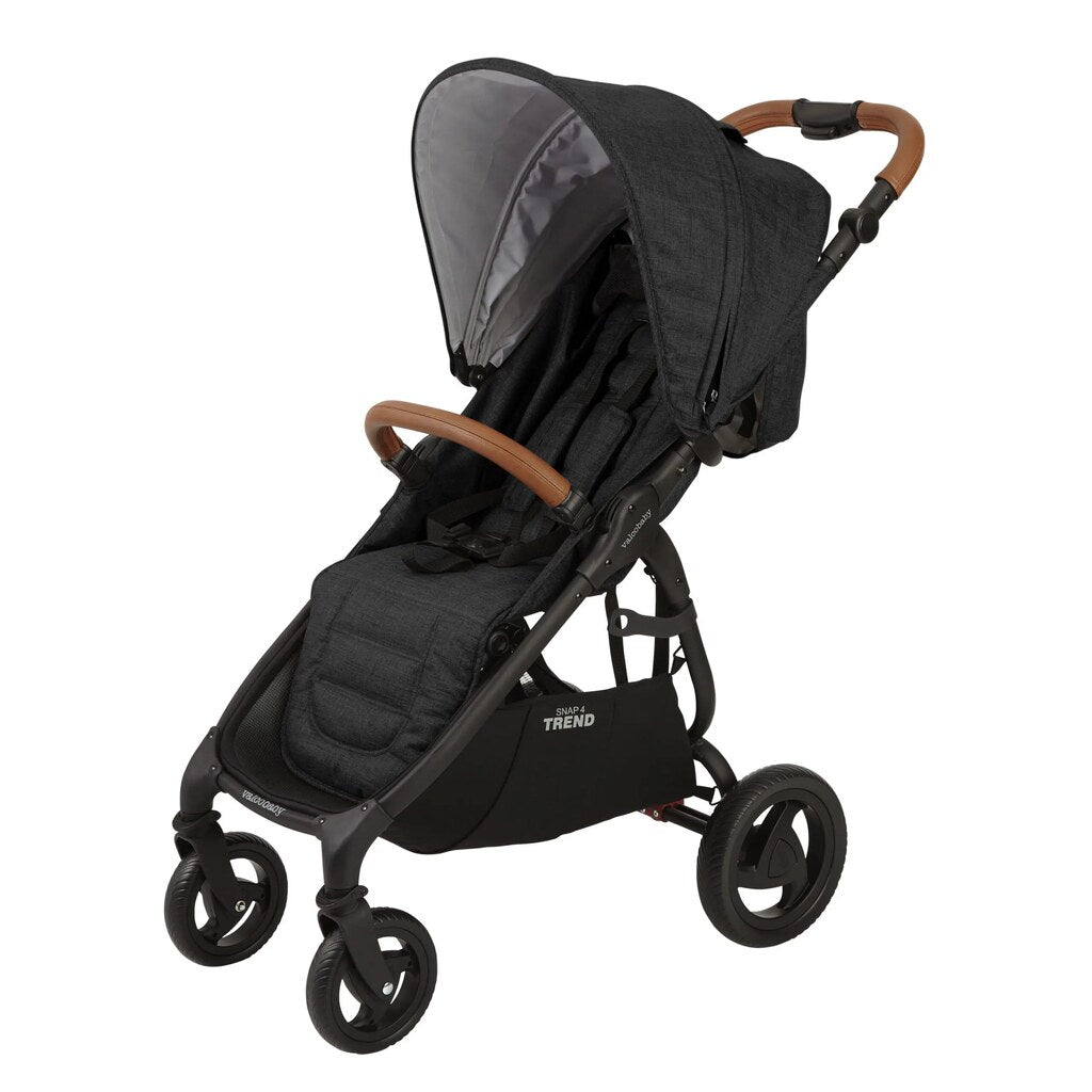 Valco Baby Snap 4 Trend Single Light Weight Stroller, Night Black- ANB Baby