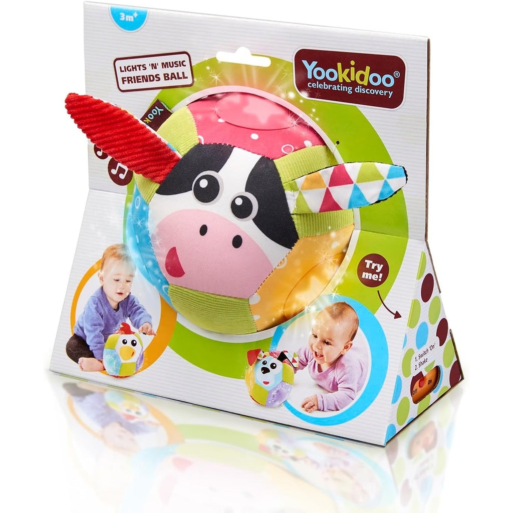 Yookidoo Lights N Music Friends Ball_4 - ANB Baby