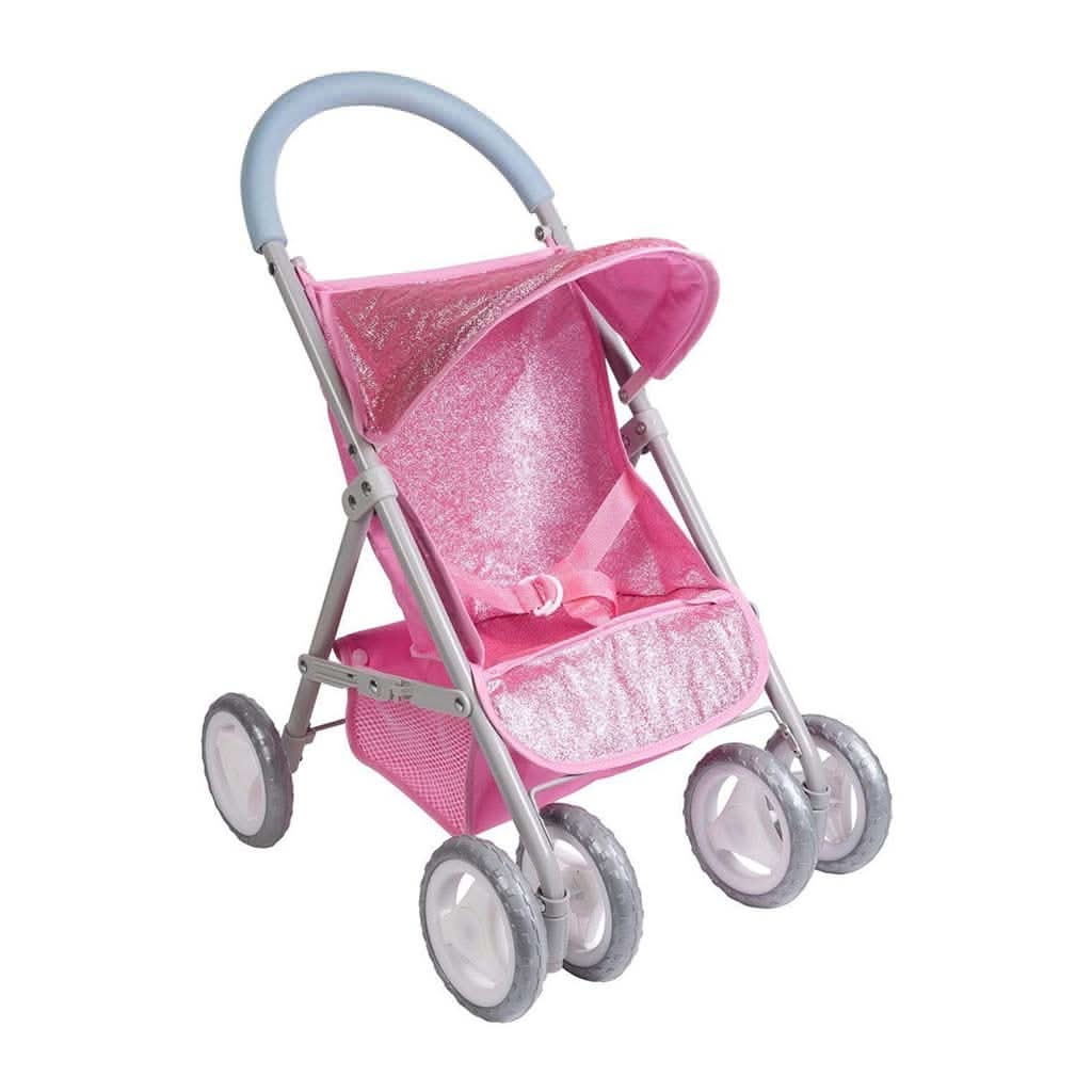 Adora Glam Glitter Medium Shade Stroller Pink-Baby Toys-Adora-ANB Baby Store