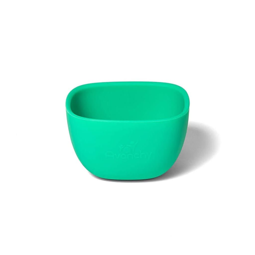 Avanchy La Petite Silicone Bowl-Mealtime Accessories-Avanchy-Green-ANB Baby Store