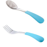 Avanchy Stainless Steel Baby Fork / Spoon, 2 Pack - ANB Baby