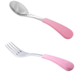 Avanchy Stainless Steel Baby Fork / Spoon, 2 Pack - ANB Baby