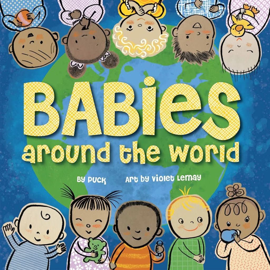 Babies Around the World Board Book-Learning & S.T.E.M-Duo Press-ANB Baby Store