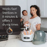 Baby Brezza One Step Sterilizer and Dryer, White - ANB Baby