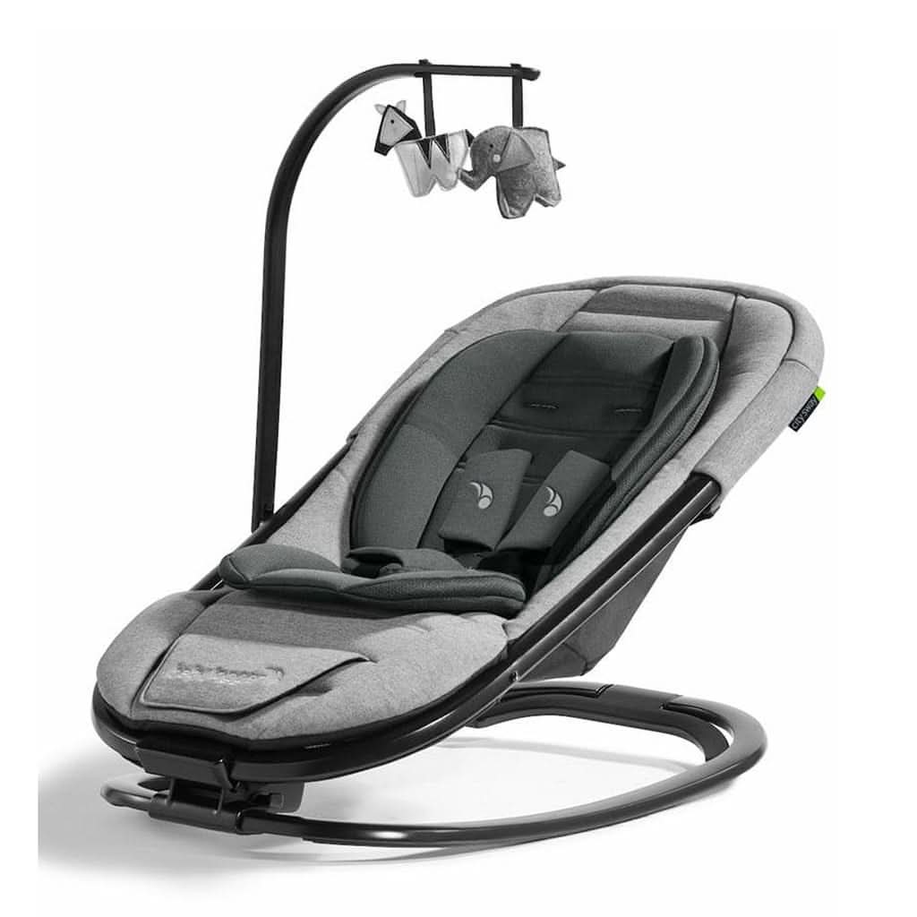 BABY JOGGER City Sway 2-in-1 Rocker and Bouncer - Graphite-Bouncers & Rockers-Baby Jogger-ANB Baby Store