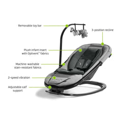 BABY JOGGER City Sway 2 - in - 1 Rocker and Bouncer - Graphite, ANB BABY