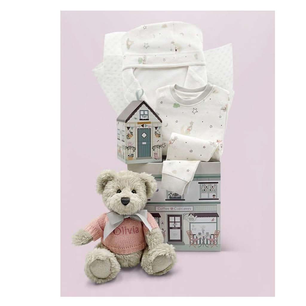 Babyblooms Personalized Berkeley's Little Love Bath & Bedtime Keepsake Box - ANB Baby