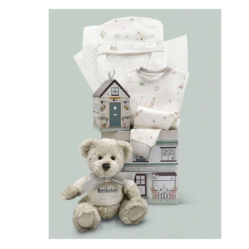 Babyblooms Personalized Berkeley's Little Love Bath & Bedtime Keepsake Box-Clothing-Babyblooms-Neutral-ANB Baby Store