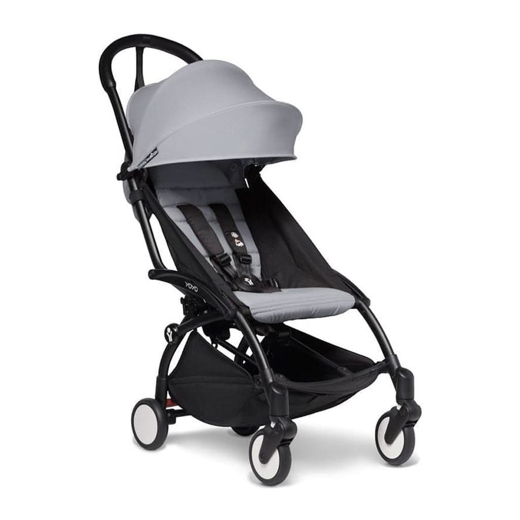 【美品】BABYZEN YOYO2 6+ Babyzen YOYO2 Ultra Compact 6+ Stroller - White /Grey