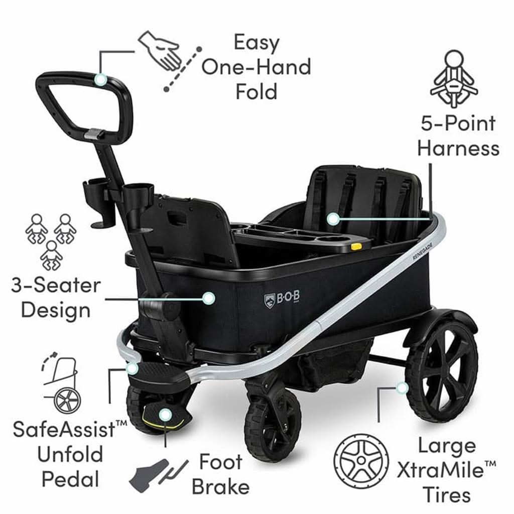 busy bee stroller wagon BOB Gear Renegade Wagon