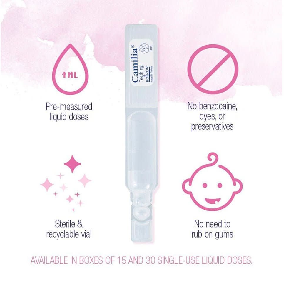 Boiron Camilia, Baby Teething Relief, 30 Doses, ANB BABY