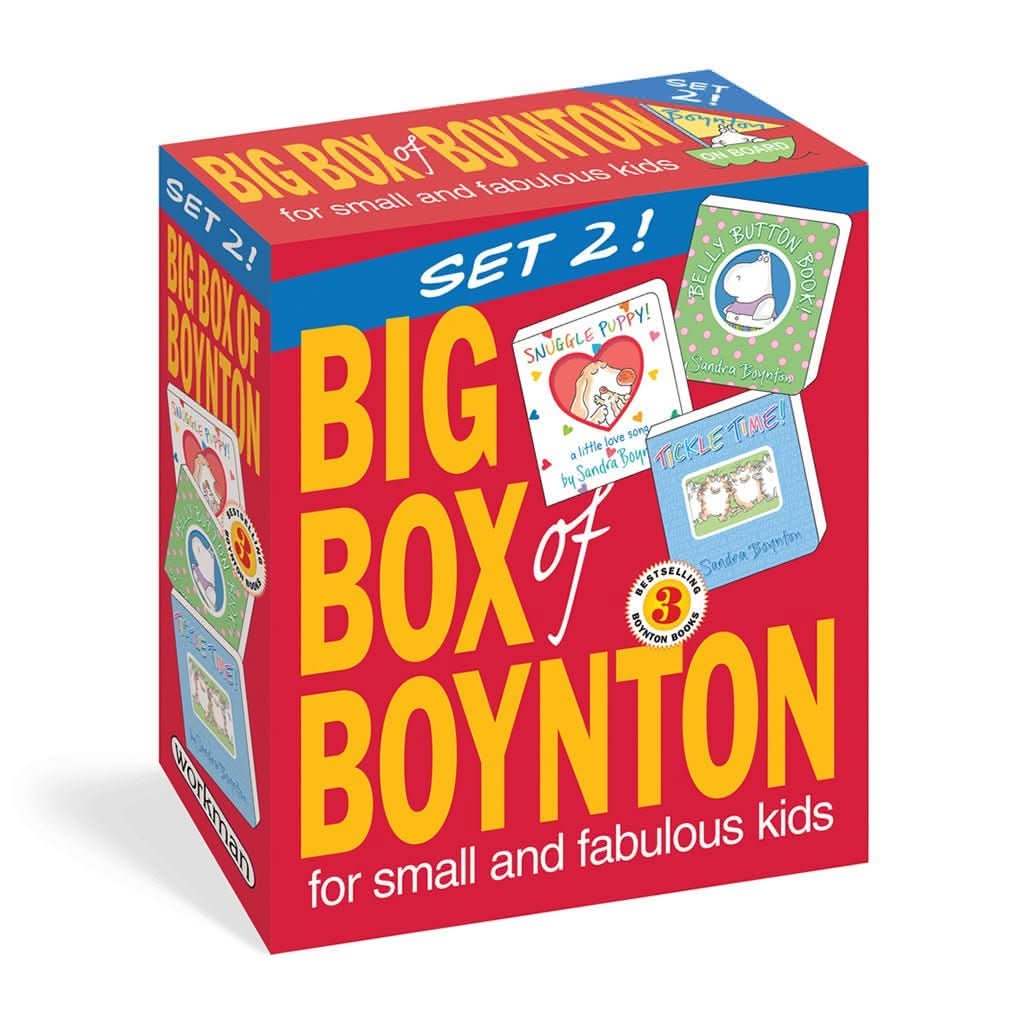 Bonyton Big Box Set 2 Board Book, Snuggle Puppy! Belly Button Book! Tickle Time!-Learning & S.T.E.M-Workman Publishing Company-ANB Baby Store