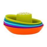 Boon 5 Pieces Fleet Stacking Boats, Multicolor - ANB Baby