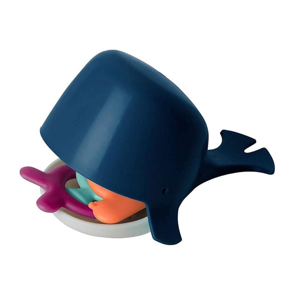 Boon Chomp Bath Toy, Navy-Bath Tubs & Accessories-Boon-ANB Baby Store