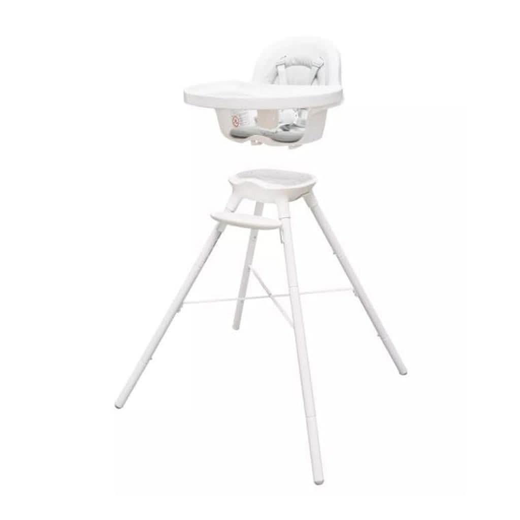Boon Grub Dishwasher Safe Convertible High Chair-High Chairs-Boon-White-ANB Baby Store